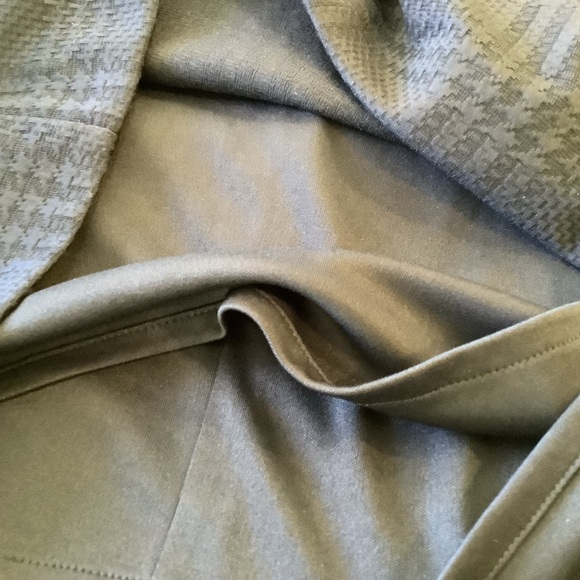 Banana Republic Blue and Black Plaid Dress Size Small 3/4 Bell Sleeves - Picture 10 of 12